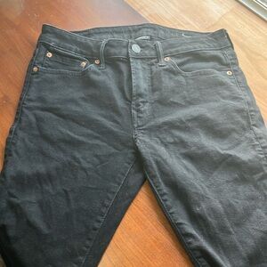 American Eagle air flex skinny men’s black jeans size 31x34